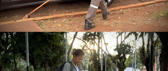 El municipio de Iguazú refuerza las tareas de barrido y apela al compromiso ciudadano para mantener la ciudad limpia