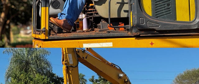 Puerto Iguazú avanza con la limpieza de canales pluviales en distintos barrios