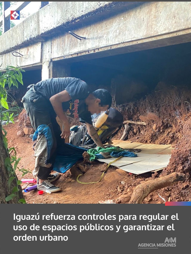 Iguazú refuerza controles para regular el uso de espacios públicos y garantizar el orden urbano