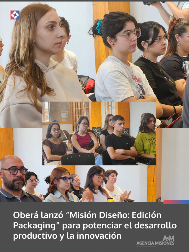 Oberá lanzó “Misión Diseño: Edición Packaging” para potenciar el desarrollo productivo y la innovación