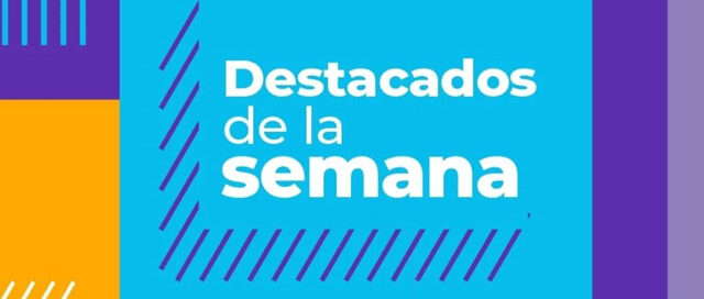 La Secretaría de Prevención de Adicciones difundió los destacados de la semana