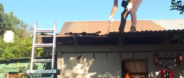 Wanda: realizaron refacciones en una vivienda afectada por las tormentas en el barrio San Cayetano