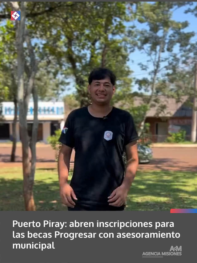 Puerto Piray: abren inscripciones para las becas Progresar con asesoramiento municipal