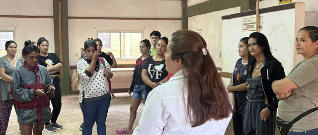 Puerto Piray: realizaron inscripción a cursos del programa Fomentar Empleo en el km 18