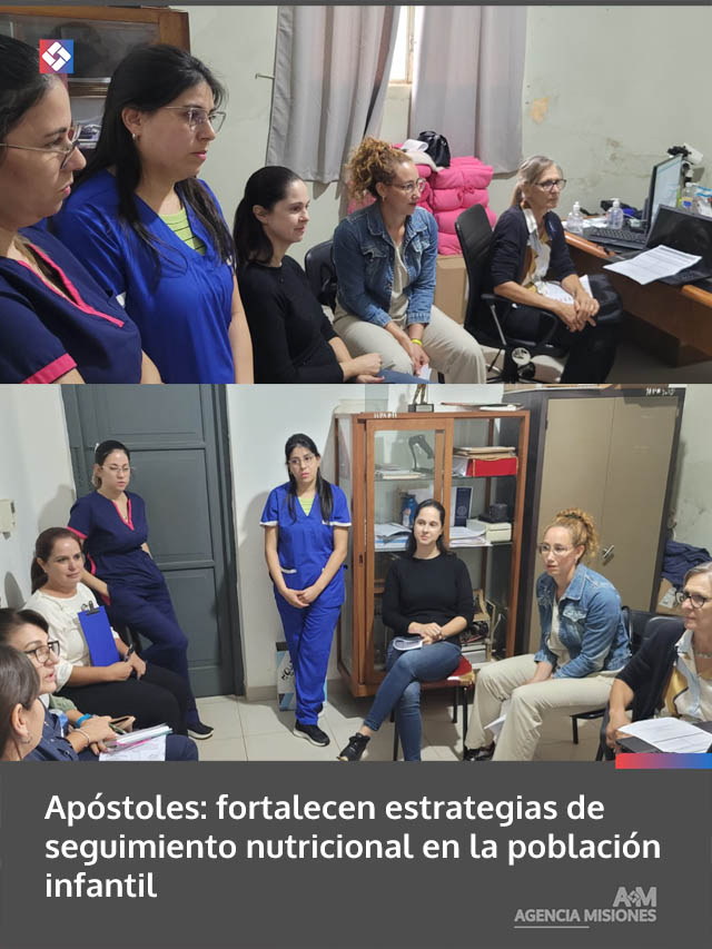 Apóstoles: fortalecen estrategias de seguimiento nutricional en la población infantil