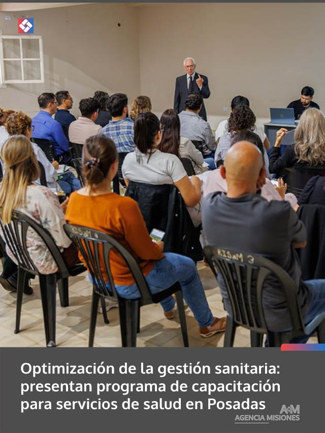 Optimización de la gestión sanitaria: presentan programa de capacitación para servicios de salud en Posadas