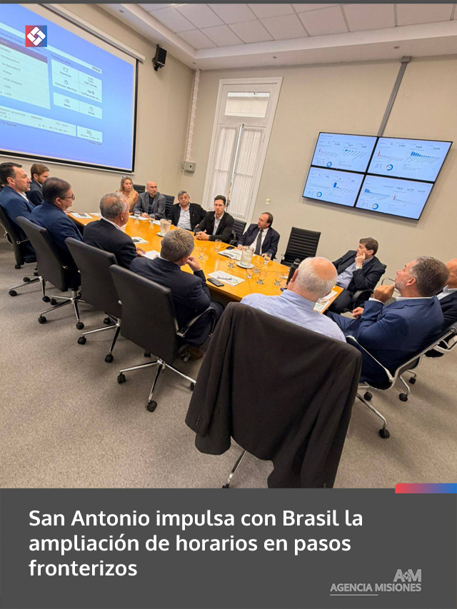 San Antonio impulsa con Brasil la ampliación de horarios en pasos fronterizos
