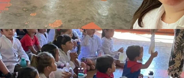 San Vicente: realizaron operativo “Creciendo Sanos” en la Escuela N° 479 de Colonia Guiray