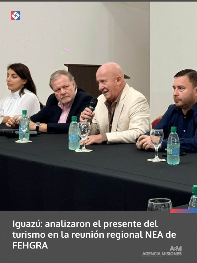 Iguazú: analizaron el presente del turismo en la reunión regional NEA de FEHGRA