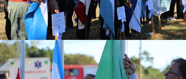 Aristóbulo del Valle: emotivo acto en homenaje a los veteranos y caídos en Malvinas