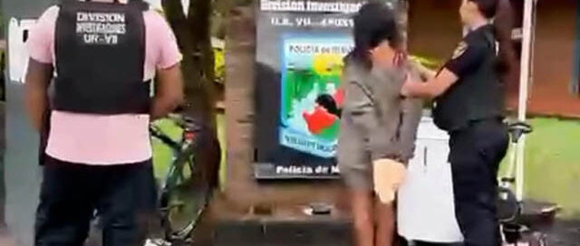 Apóstoles: detuvieron a una joven de 24 años tras una seguidilla de hurtos y recuperaron varios objetos