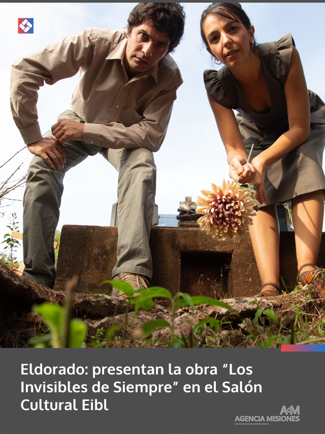 Eldorado: presentan la obra “Los Invisibles de Siempre” en el Salón Cultural Eibl