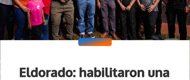 Eldorado: habilitaron una División Motorizada para reforzar la seguridad en el barrio Roulet