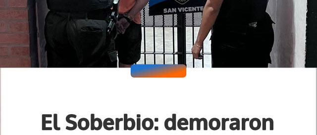 El Soberbio: demoraron a varias personas por disturbios y desorden durante operativos del fin de semana