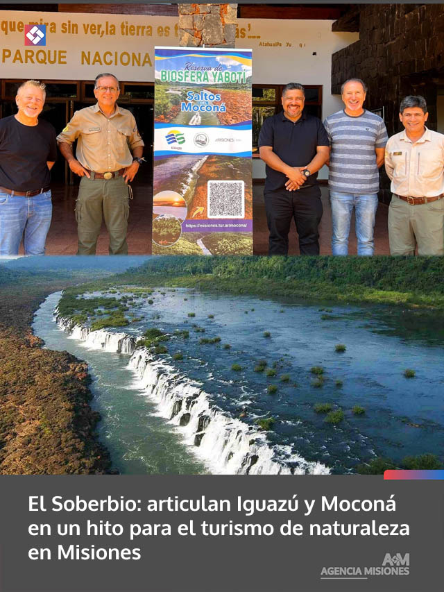 El Soberbio: articulan Iguazú y Moconá en un hito para el turismo de naturaleza en Misiones