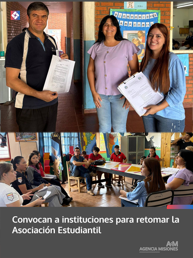 Convocan a instituciones para retomar la Asociación Estudiantil