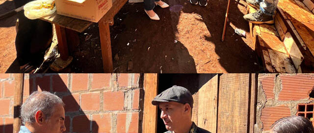 Puerto Esperanza: trabajo conjunto para asistir a una familia con mejoras en su vivienda