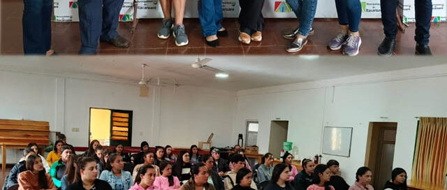 Itacaruaré: firmaron convenios con 50 estudiantes beneficiarios de la beca municipal