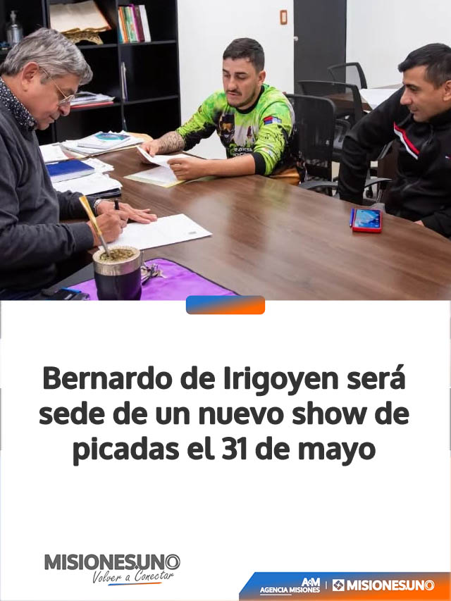 Bernardo de Irigoyen será sede de un nuevo show de picadas el 31 de mayo