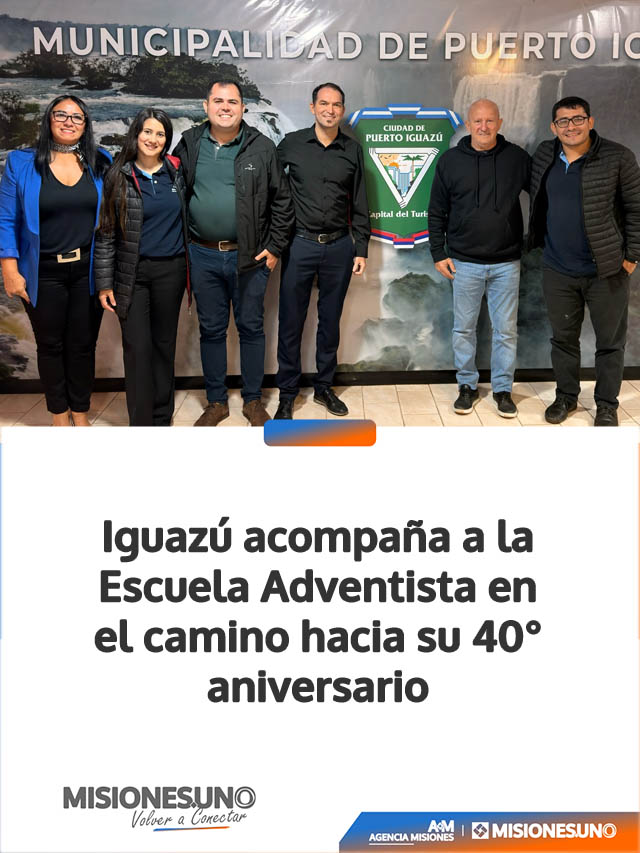 Iguazú acompaña a la Escuela Adventista en el camino hacia su 40° aniversario