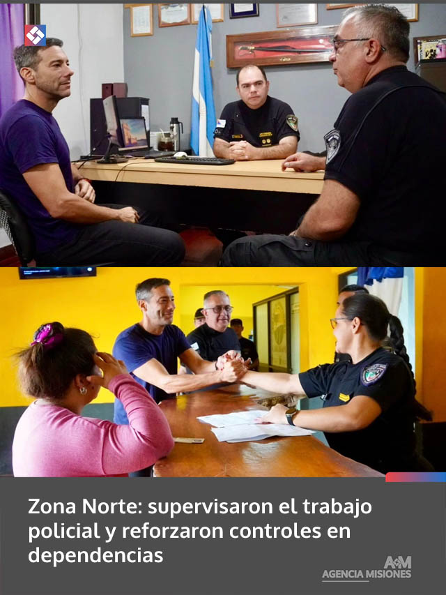 Zona Norte: supervisaron el trabajo policial y reforzaron controles en dependencias