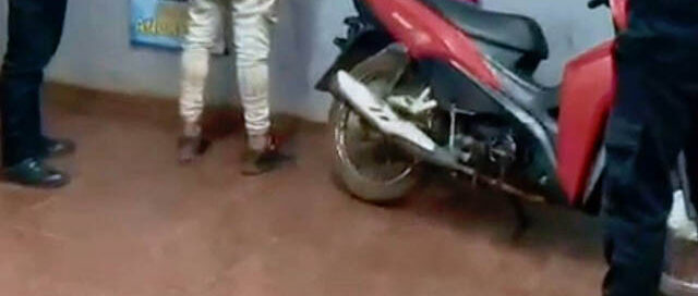 Andresito: detuvieron a “Moni” cuando escapaba con una motocicleta robada en Wanda