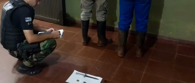 Detuvieron a cazadores furtivos armados cerca de una escuela rural en Colonia Delicia