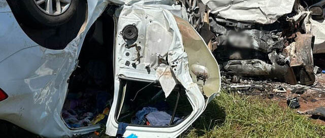 Puerto Esperanza: choque fatal sobre la Ruta 12 dejó una mujer muerta y varios heridos