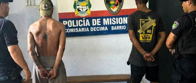 Cayeron dos ladrones tras un alerta del 911 y recuperaron electrodomésticos en Posadas