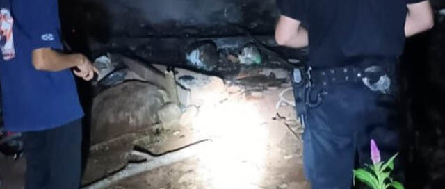 Incendio en Colonia Alberdi: evitaron que el fuego se propague y no hubo heridos