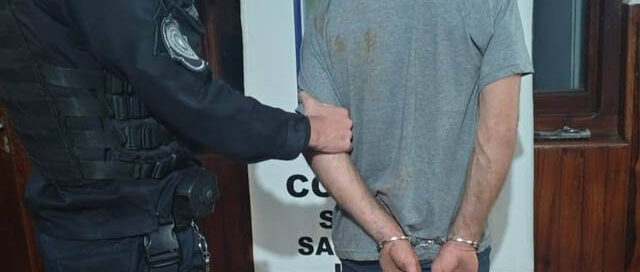 San Vicente: lo detuvieron en el momento justo cuando robaba una bomba de agua