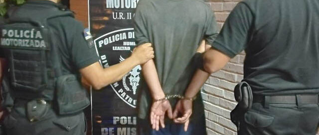 Oberá: detuvieron a “Porteño” tras intentar robar en una escuela del barrio Mate Rojo