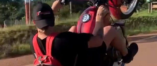 San Pedro: secuestran una motocicleta utilizada para maniobras peligrosas en la vía pública