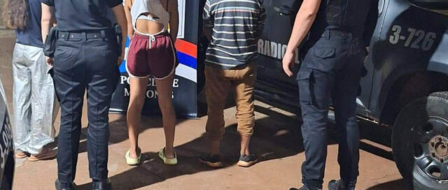 Oberá: cuatro detenidos por atacar a la Policía a piedrazos para impedir la captura de un prófugo