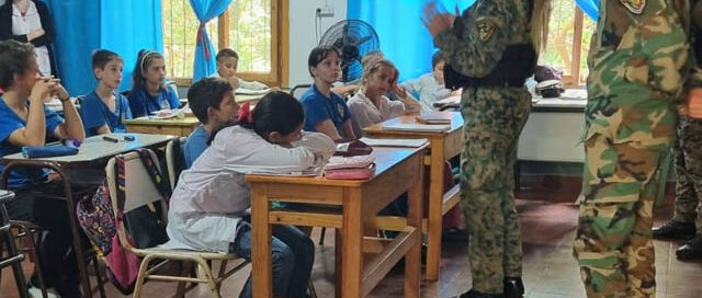 Misiones: La División Escuela Segura fortalece la prevención y el acompañamiento en las instituciones educativas
