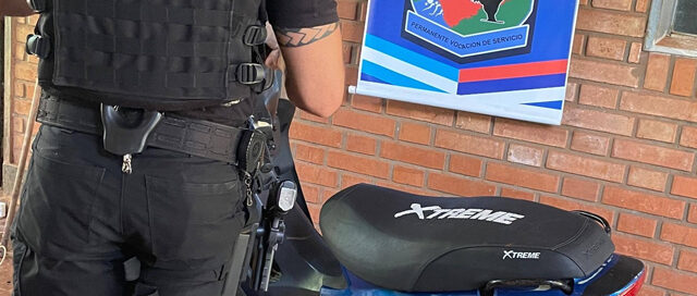 Investigadores recuperaron una motocicleta robada en Puerto Iguazú