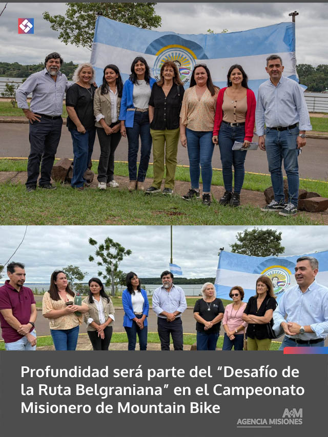 Profundidad será parte del “Desafío de la Ruta Belgraniana” en el Campeonato Misionero de Mountain Bike