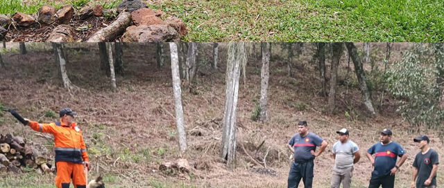 Salto Encantado fue sede de un encuentro provincial de Unidades Caninas orientado a la búsqueda y rescate