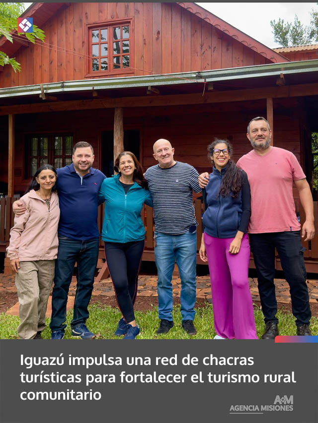 Iguazú impulsa una red de chacras turísticas para fortalecer el turismo rural comunitario