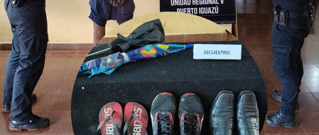 Wanda: quedó filmado robando en una vivienda, fue detenido y recuperaron lo sustraído