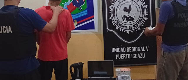 Wanda: detuvieron a un joven con antecedentes y recuperaron objetos robados en barrio San Miguel