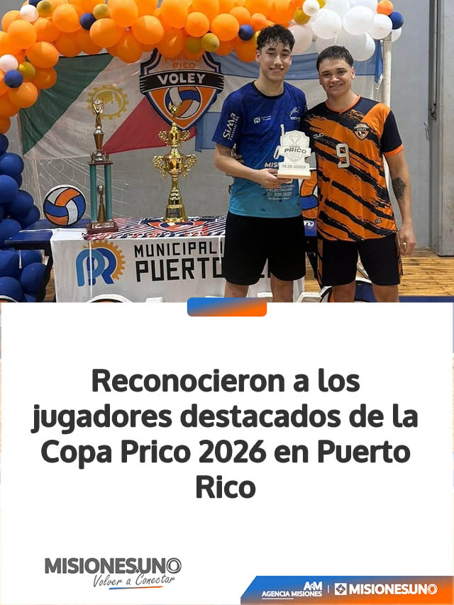Reconocieron a los jugadores destacados de la Copa Prico 2026 en Puerto Rico