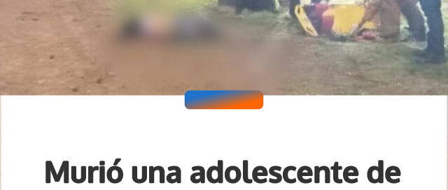 Murió una adolescente de 14 años tras ser atropellada sobre la Ruta Nacional 12 en Puerto Leoni