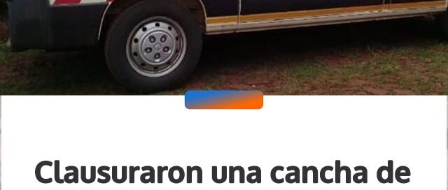 Clausuraron una cancha de fútbol en Capioví tras una pelea entre espectadores