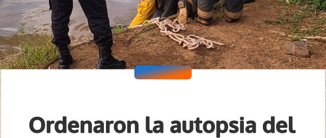 Ordenaron la autopsia del cuerpo hallado en la ribera del Paraná en Puerto Leoni