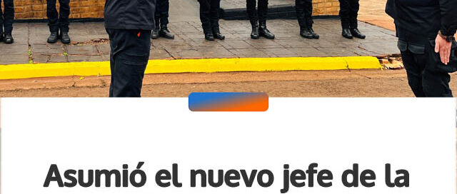 Asumió el nuevo jefe de la Comisaría de General Alvear