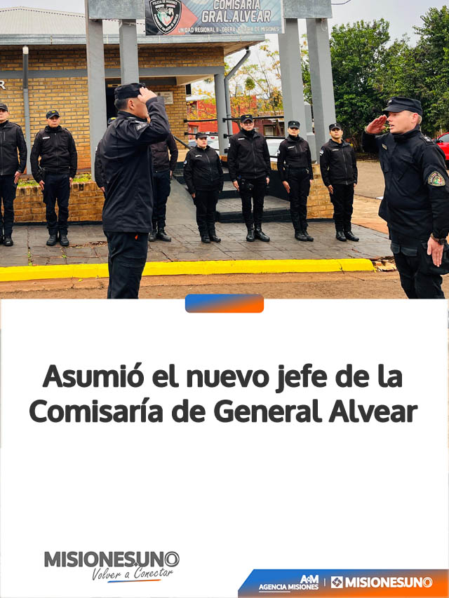 Asumió el nuevo jefe de la Comisaría de General Alvear