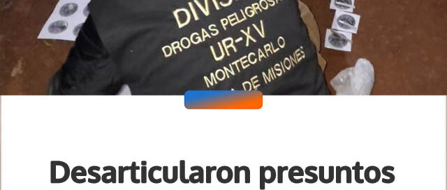 Desarticularon presuntos puntos narco en Montecarlo y Alba Posse: secuestraron droga valuada en más de  millones