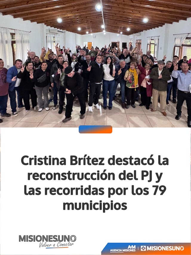 Cristina Brítez destacó la reconstrucción del PJ y las recorridas por los 79 municipios
