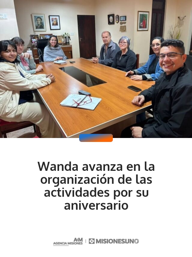 Wanda avanza en la organización de las actividades por su aniversario
